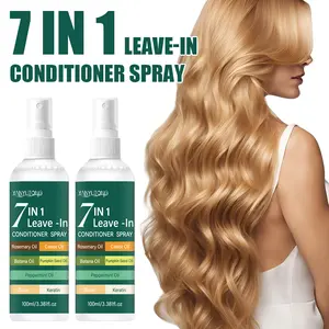 100ml 7-in-1 wash free hair conditioner spray, hair care essential oil spray, silky and soft, create a natural fluffy feeling, a gentle spray, suitable for all hair, men and women