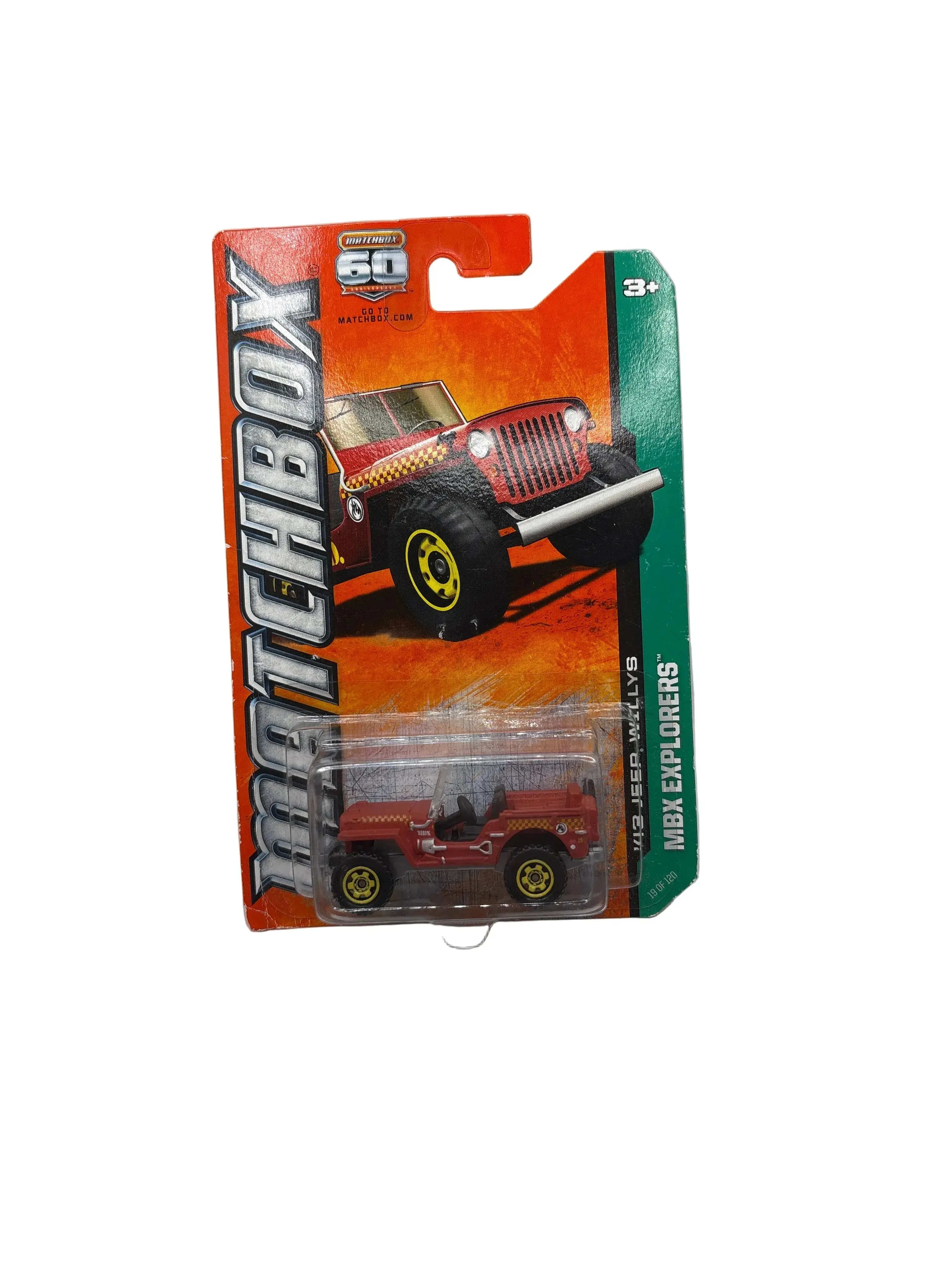Matchbox 43 Jeep Willys Diecast red