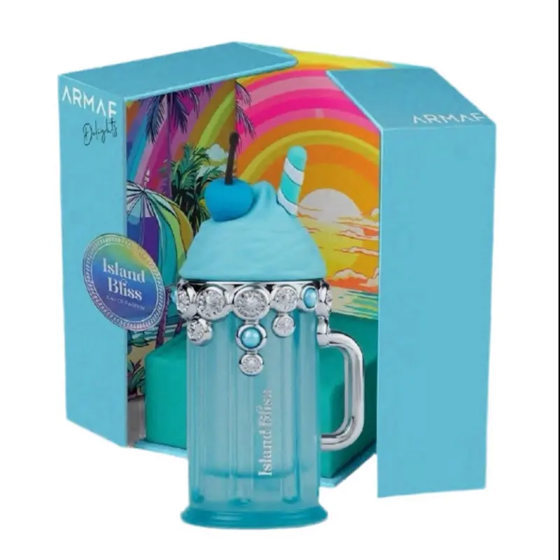 Armaf Island Bliss Eau de Parfum for Women, Long-Lasting Tropical Floral Gourmand Scent with Blueberry & Vanilla, EDP Spray for Adults, 3.4 fl oz, Vanilla Scents, Pulse Points, Coconut, Contains Alcohol, 3.4Oz, 3 To 3.9 Fl Oz