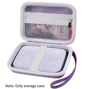 Printer Storage Bag Compatible with HP Sprocket Portable 2x3/ Select 2.3x3.4/ 2nd Edition Printer, Travel Carrying Organizer Holder Fits for Zink Photo Paper, USB Cable and More Accessories