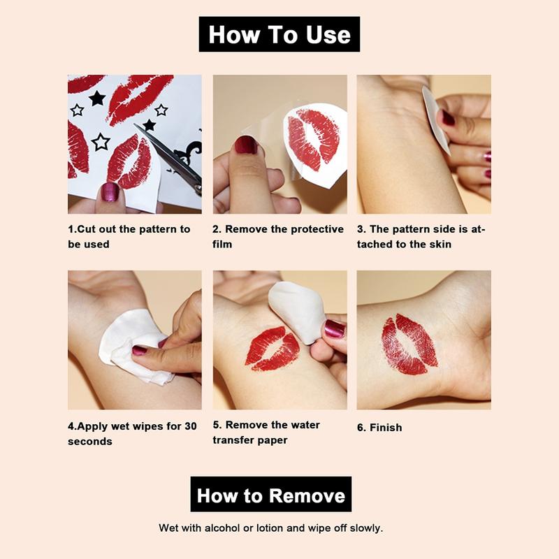 Butterfly, Moon, And Planet Waterproof Temporary Tattoo Stickers,Body Art Fake Tattoos For Men And Women, Suitable For Arms, Legs, Shoulders, And Waist,Perfect For Festivals, Parties, Gifts, Holidays, And Valentine'S Day.