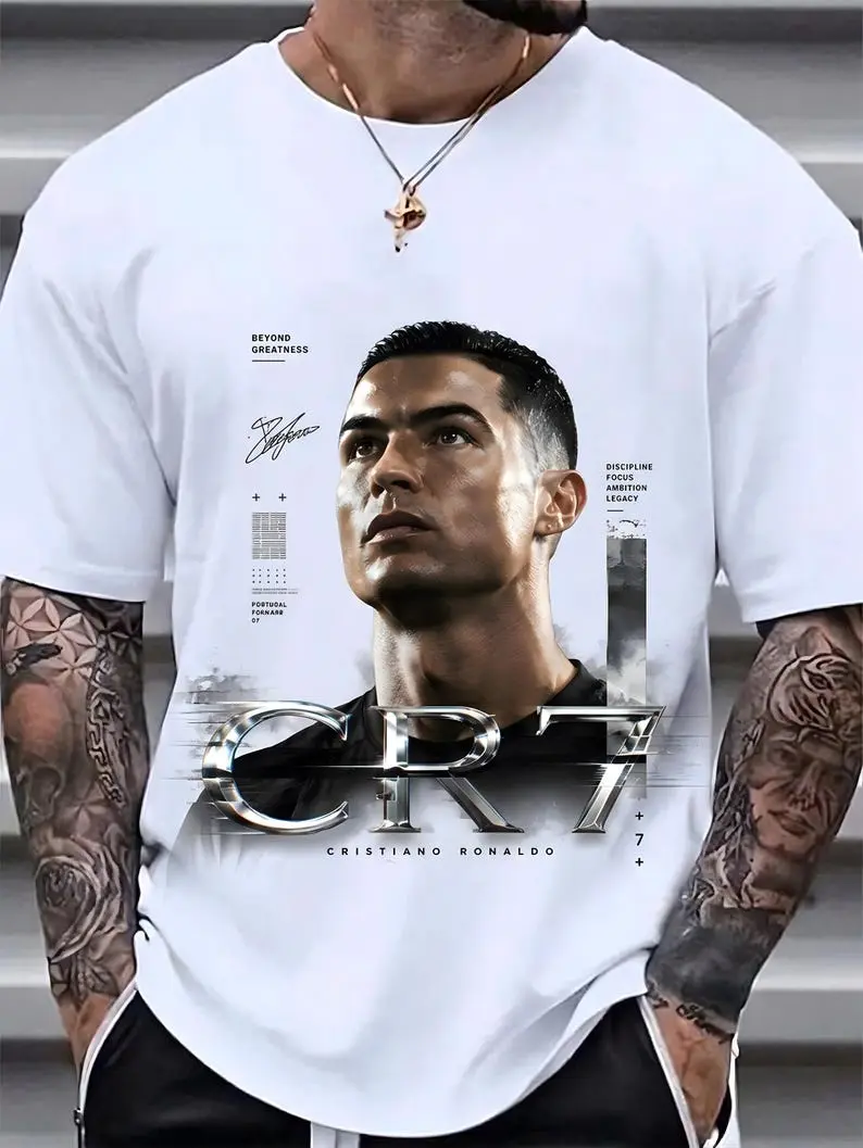 Ronaldo Soccer 2026 Fan Shirt – CR7 Personalized Soccer Tee Gift, Unisex Gift For Fans