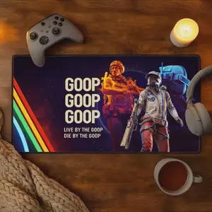 ARC Raiders Goop Desk Mat The Burnt Peanut Large Mouse Pad Goopas Gonna Goop Gamer Gifts Video Game Lover Unique Valentines Day Gamer Gift