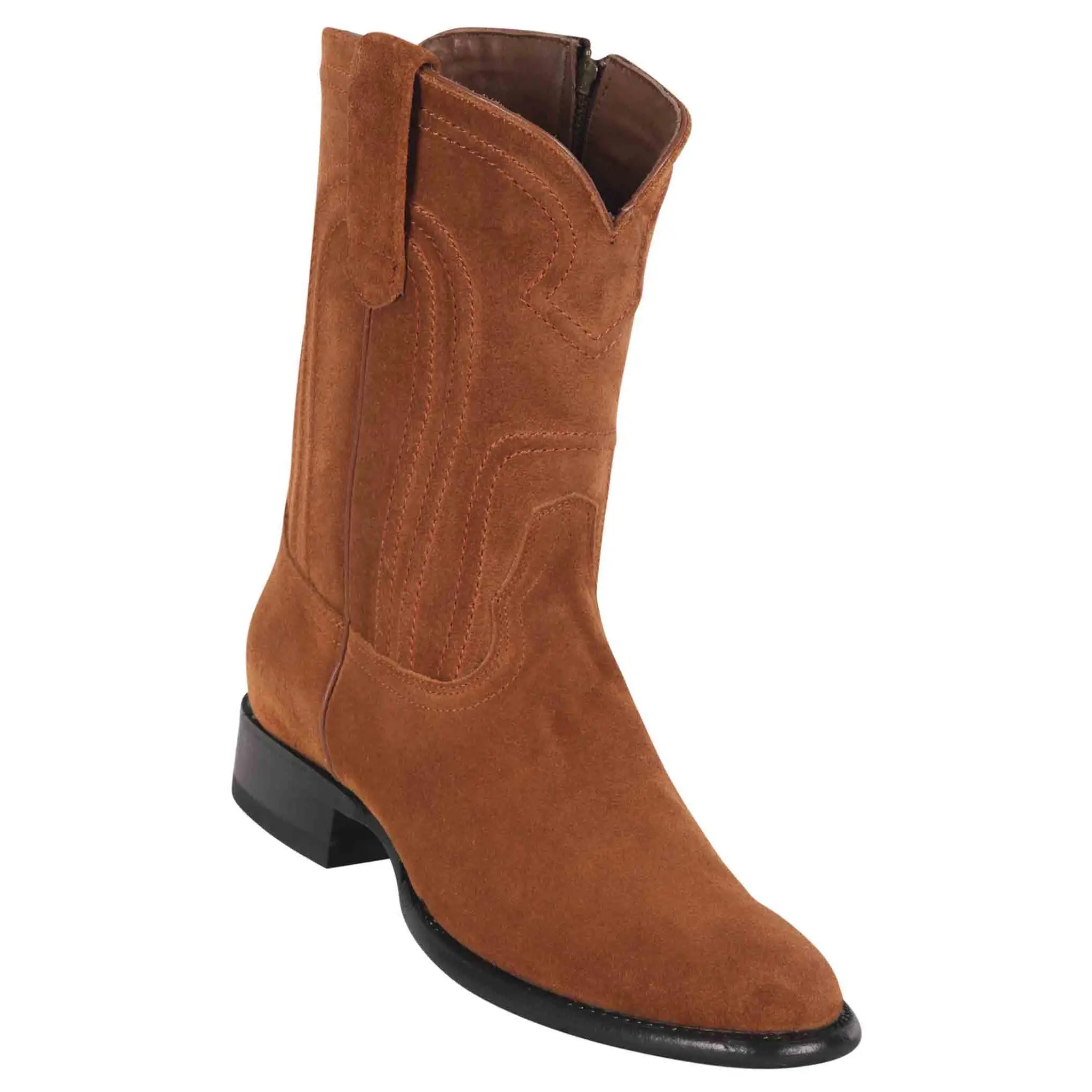 69Z66031 MEN LOS ALTOS BOOTS SUEDE ROPER COGNAC LEATHER BOOT