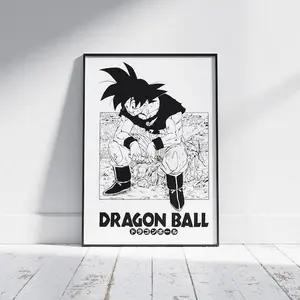 Dragonball anime poster, anime poster, anime manga poster, anime wallart dragonball