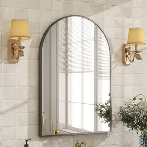 20"x 30" Bathroom Mirror Wall Vanity Arched Mirror