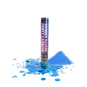 Gender Reveal Cannon - Powder or Confetti, Colorful Display with Vibrant Options for Fun Celebrations - Burst