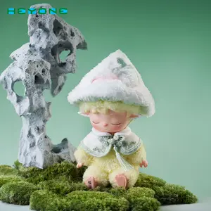 Heyone MIMI-Leisurely Elf Blind Box Action Cute Figure Vinyl Plush Art Toy Cute Figures Desktop Ornament Collectible Toys Birthday Gifts