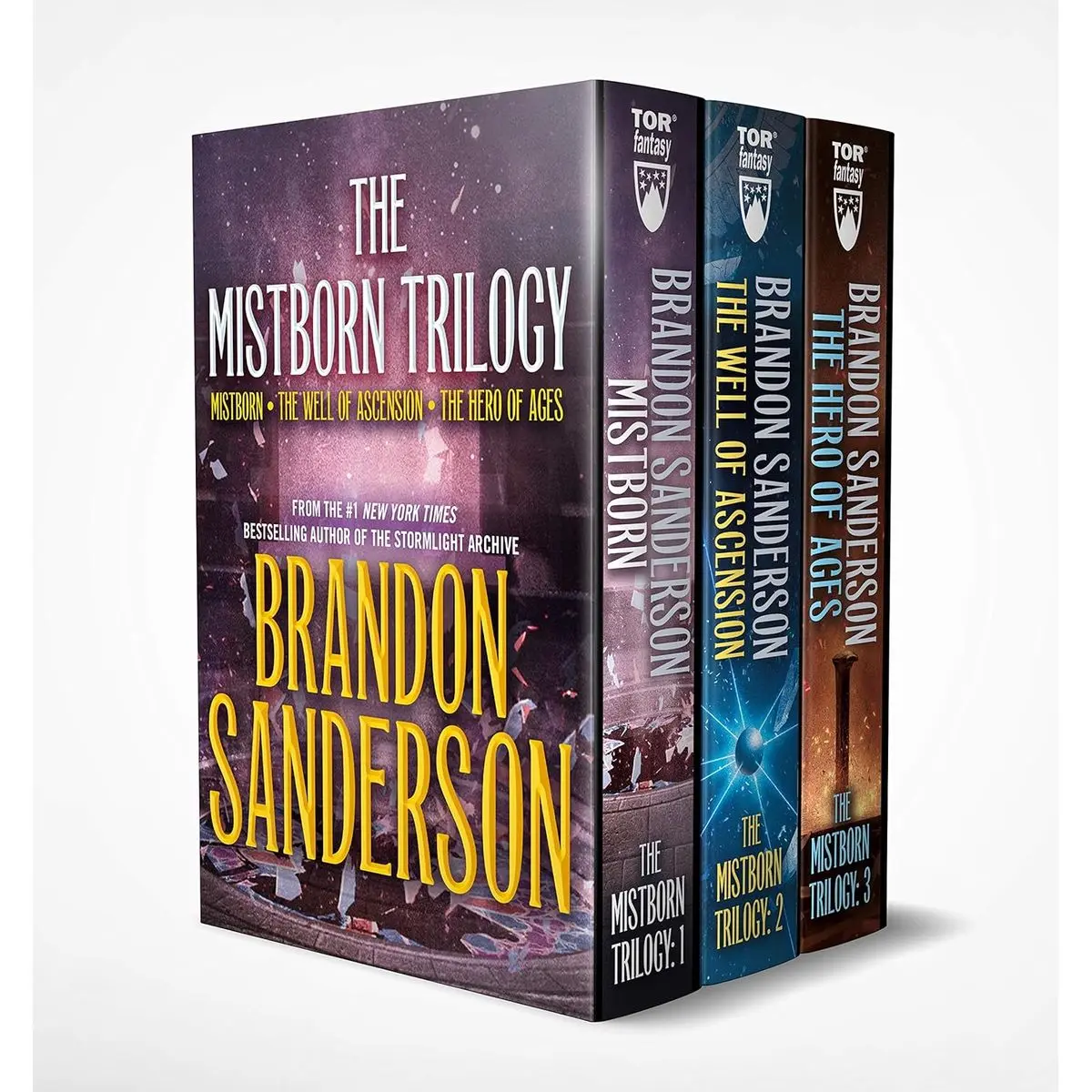 Mistborn Boxed Set I: The Well of Ascension, Hero of Ages (The Mistborn Saga) Mass Market Paperback – Box set, March 31, 2020