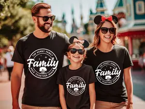 Custom Family Name Shirt, Personalized Family Vacation 2024 T-shirts, Funny Family Travel Matching Tees, Gift for Families