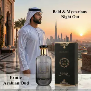 Pheromone Infused Arabian Dubai Luxury Cologne for Men – Long Lasting Spicy Woody Scent, Intense Masculine Oriental Fragrance for High-End Events (3.4oz/100ml)