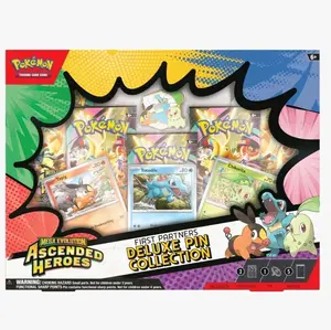 Pokémon TCG: ME2.5 Ascended Heroes First Partner Deluxe Pin Collection