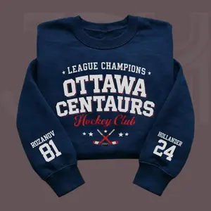 Ottawa Centaurs Sweatshirt, Heated Rivalry Tee, Hollander 24 Rozanov 81 Game Changers Series Shirt, LBGT Movie Fan Gift