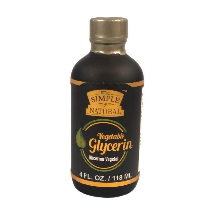 Simple Y Natural Vegetable Glycerin Oil/ Aceite de Glicerina( 4oz / 118ml) for Hydrating Softening Dry Skin & Hair Natural Formula Haircare Hydrate