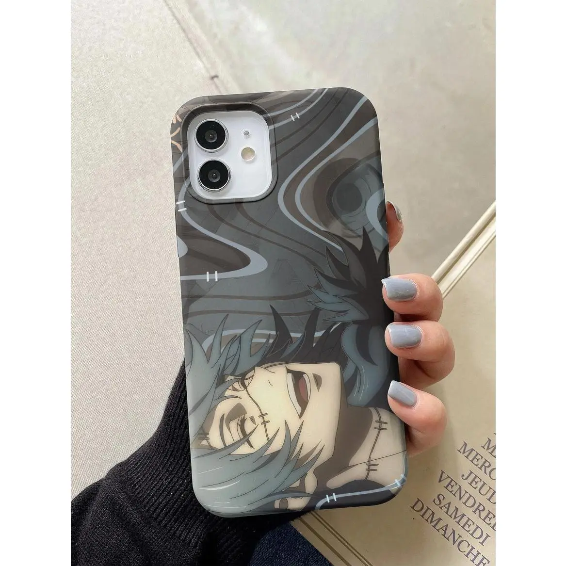 Cursed Spirit Mahito Case, Stylish Anime Character Phone Case, Custom Mahito Phone Cover