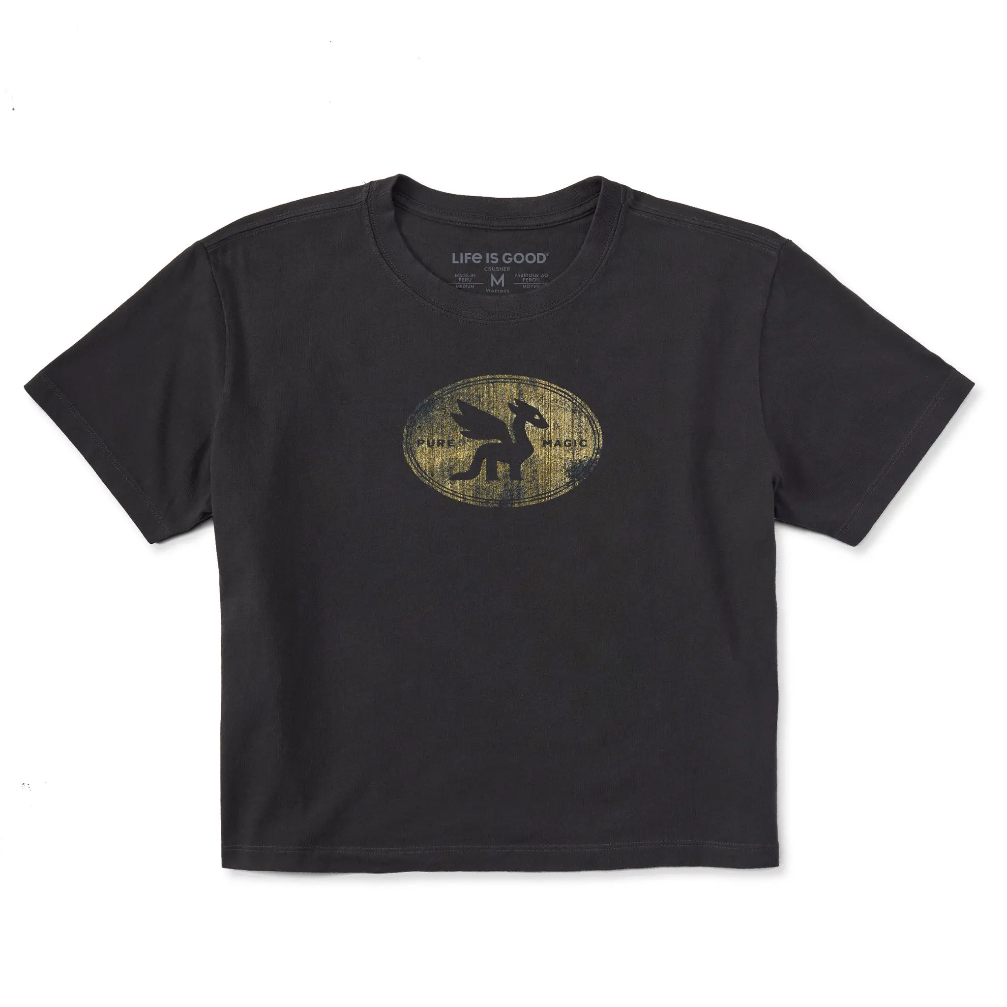Women's Dragon Pure Magic Short Sleeve Crusher Boxy Tee