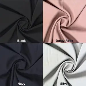 Twill Vector Polyester - Stretch Woven Gaberdine Fabric by the Yard for Jackets, Dresses, Pants, Suits, Skirts, Sewing, Crafts, DIY Projects