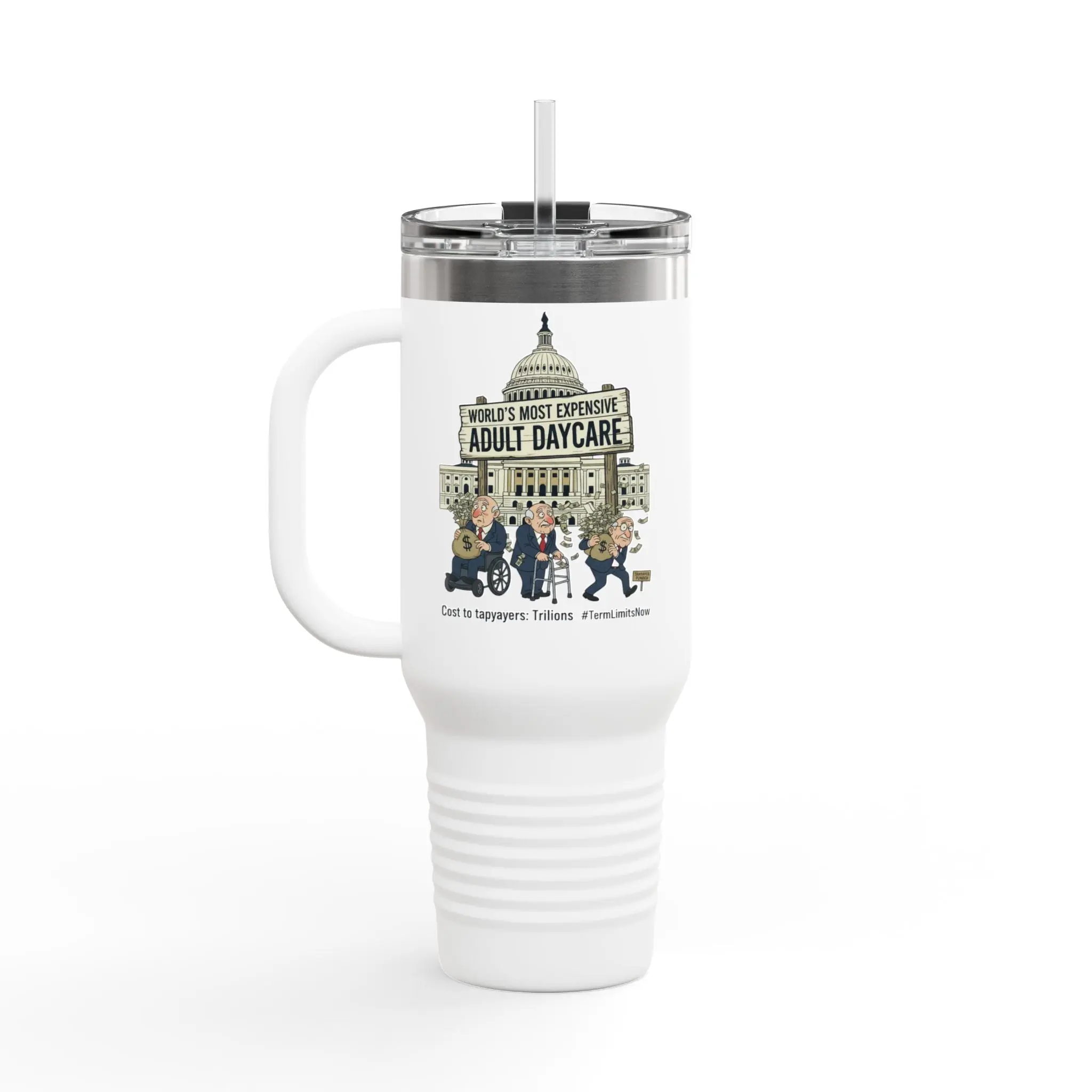 Insulated Travel Mug, 40oz