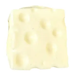 Yellow Cheese Squeeze Toy Milk Flavor Gel Filled Stress Relief Cheese Block Fidget Toy Relaxation Stress Ball Simulated Cube Sensory Product