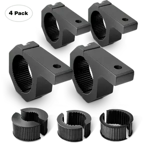 Nilight Horizontal Bar Clamp Mount Bracket Kits 1in-1.5in-1.75in-2in (2 Pairs)
