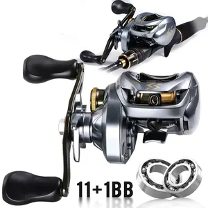 Sougayilang  Professional Fishing Reel: 7.6:1 Gear Ratio, 11 Bearings & Rocker Arm -  Durable Spinning Reel，for Suitable for salt water and fresh water