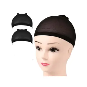2 Packs Natural Skin Tone Breathable Invisible Wig Caps, Suitable For Cosplay, Role-Playing, Headwear. Suitable For Performances, Middle-Aged Women Can Also Use, Boys And Girls Suitable For Role-Playing, Dancing And Holiday Use Hair Nets, High Quality Mes