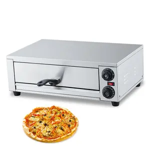 【GARVEE】16-Inch Electric Indoor Pizza Oven with Commercial-Grade Grill, Crumb Tray, Handle, and Heat-Resistant Pads for Feet - Perfect for Countertop Use