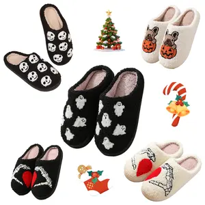Slippers Winter Warm Slippers for Women and Men Indoor Outdoor Home Shoes