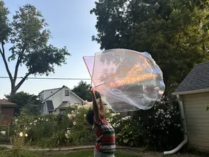 Atmosphere Worship Flags & Billow Set - 54” x 45” Flags & 54” x 5 Yard Billow - Lightweight Flowing Fabric - Christian Worship Decor