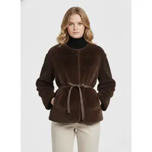 Moline Belted Teddy Jacket