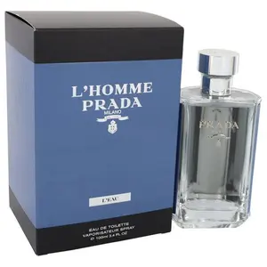 212 MAIN Lhomme Leau EDT Long-Lasting, Skin-Friendly Fragrance Spray for Men, 3.4 oz