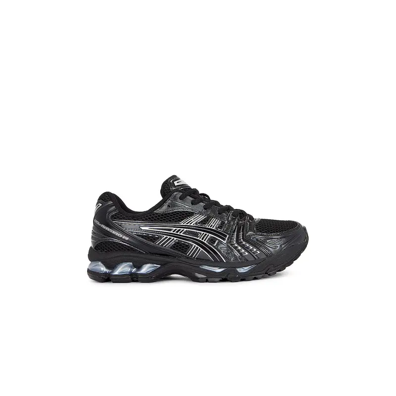 Asics Gel-Kayano 14 in Black & Pure Silver Unisex