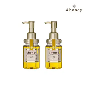 &honey Deep Moist Hair Oil 3.0 (2 Pack) – Honey-Infused Hair Oil for Dry, Frizzy Hair, Deep Moisture & Shine