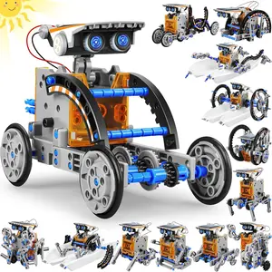STEM 13-in-1 Education Solar Power Robots Toys for Boys Age 8-12, Educational Toy Science Kits for Kids Experiment Robotics Set Birthday Gifts for 8 9 10 11 12 Years Old