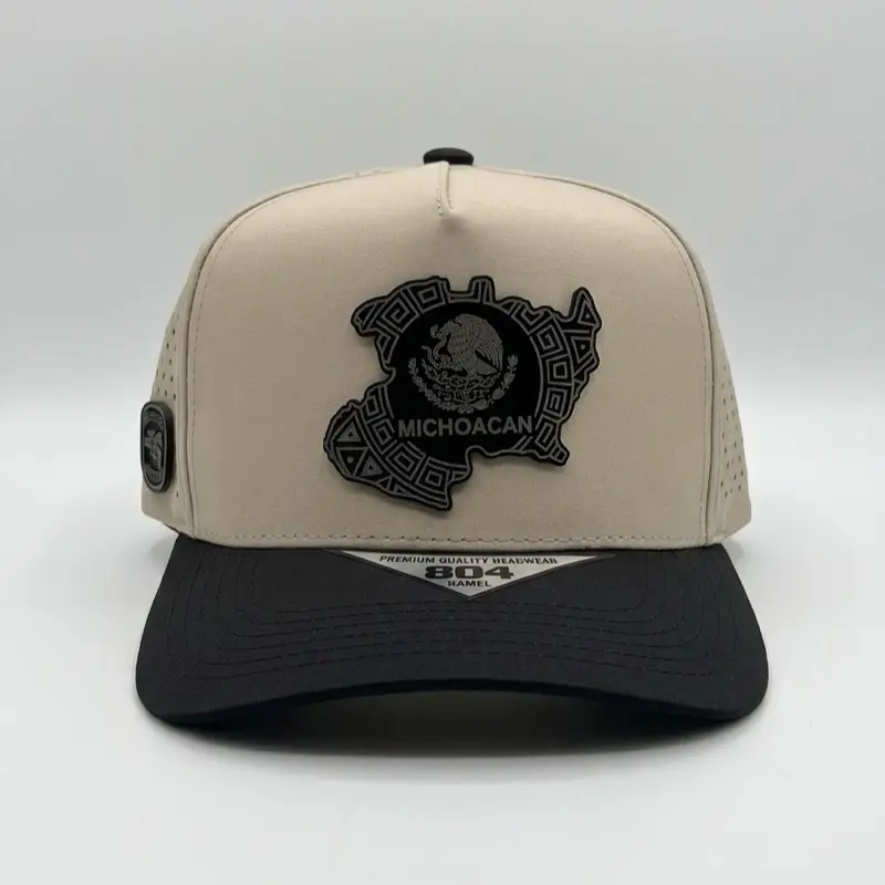 Premium Quality snapback Cap with Michoacan Emblem Design- Adjustable Fit