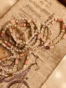 Wild Wealthy Woman Mantra Bracelet