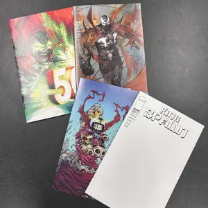 Samurai Comics King Spawn #50 Special Oversized Anniversary Issue Cross Over Story with Ancient Force Features Two Chapters by Stephen Segovia and Carlo Barberi