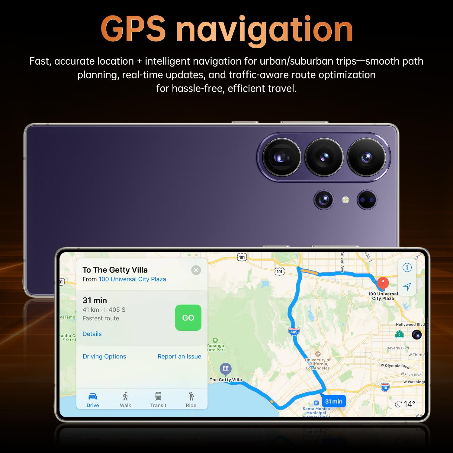 2026 Latest S26 Ultra 5G Android 15 Phone, 12GB+512GB, 6.99" HD Display, 78MP+108MP Dual Cam, 8000mAh, Face ID, Built-in Pen, Case & Screen Protector