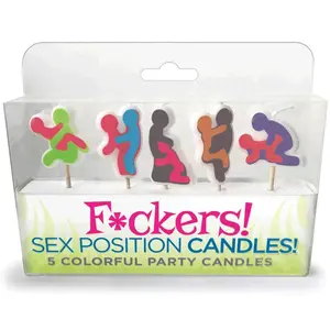 5-pk Sexy Time Candle Set – Funny Gag Gift for Birthdays, Bachelorette & Couples