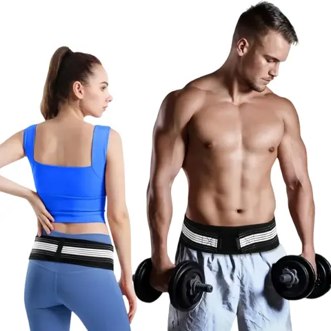 GETBED Sacroiliac Hip Joint Belt for Men & Women - Si Belt, Sciatic Nerve, Adjustable SI Joint Support Gear, Chiropractor-Recommended for Sciatica & Lower Back Pain Relief, Daily Wear Recovery Protection