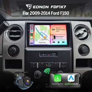 EONON Car Stereo for Ford F-150 2009-2014, Wireless CarPlay & Android Auto, 3GB+32GB, 9" Android 14 Touchscreen Head Unit with Steering Wheel Control, Subwoofer, Bluetooth, GPS, Backup Camera – FDF1X7