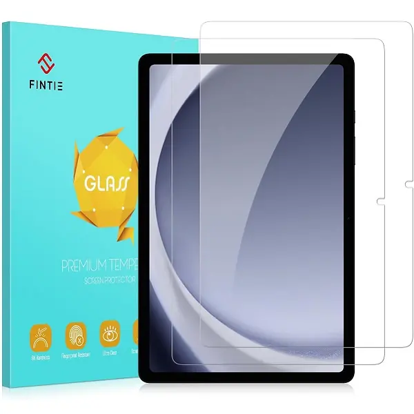 [2 Pack] Fintie Screen Protector for Galaxy Tab A11+/Tab A9+ 5G 11-Inch, HD Clear Tempered Glass Screen Protector Anti-Scratch & Easy to Use