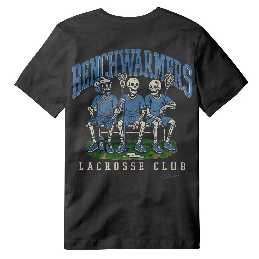 Benchwarmers Lacrosse Tee