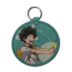 My Hero Academia S2 - Izuku Midoriya "Deku" Circle PU Keychain