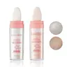 Shimmering Highlighter Powder With Soft Makeup Sponge Head, Body Glitter,Shimmer Face Highlighter Powder&Blush Stick, Body Highlighting Cosmetics,Nose Contouring & Facial Highlighting Powder Stick for Party Cosmetic Beauty Product Bronzer