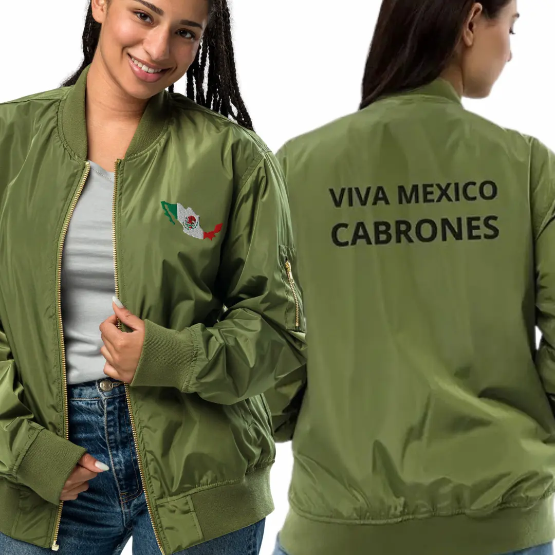 Viva Mexico bomber jacket