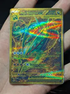 Mega Rayquaza Ex Custom Proxy TCG Card