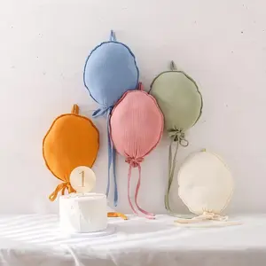 Stylish Fabric Balloon Party Decorations (Birthday Edition) — Birthday Party Photo Backdrop Decor, Serving as Excellent Photo Props and DIY Craft Materials
