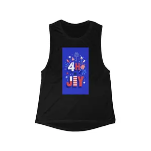 Women's Flowy Scoop Muscle Tank