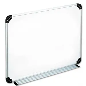 212 MAIN Dry Erase Whiteboard Set, 24 x 18 Inch Melamine Writing Board with Contoured Aluminum-Plastic Frame, Fireproof Back & Marker Tray for Office or Coaches